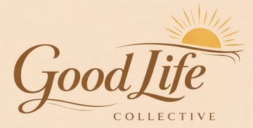Good Life Collective — script logo with rising sun