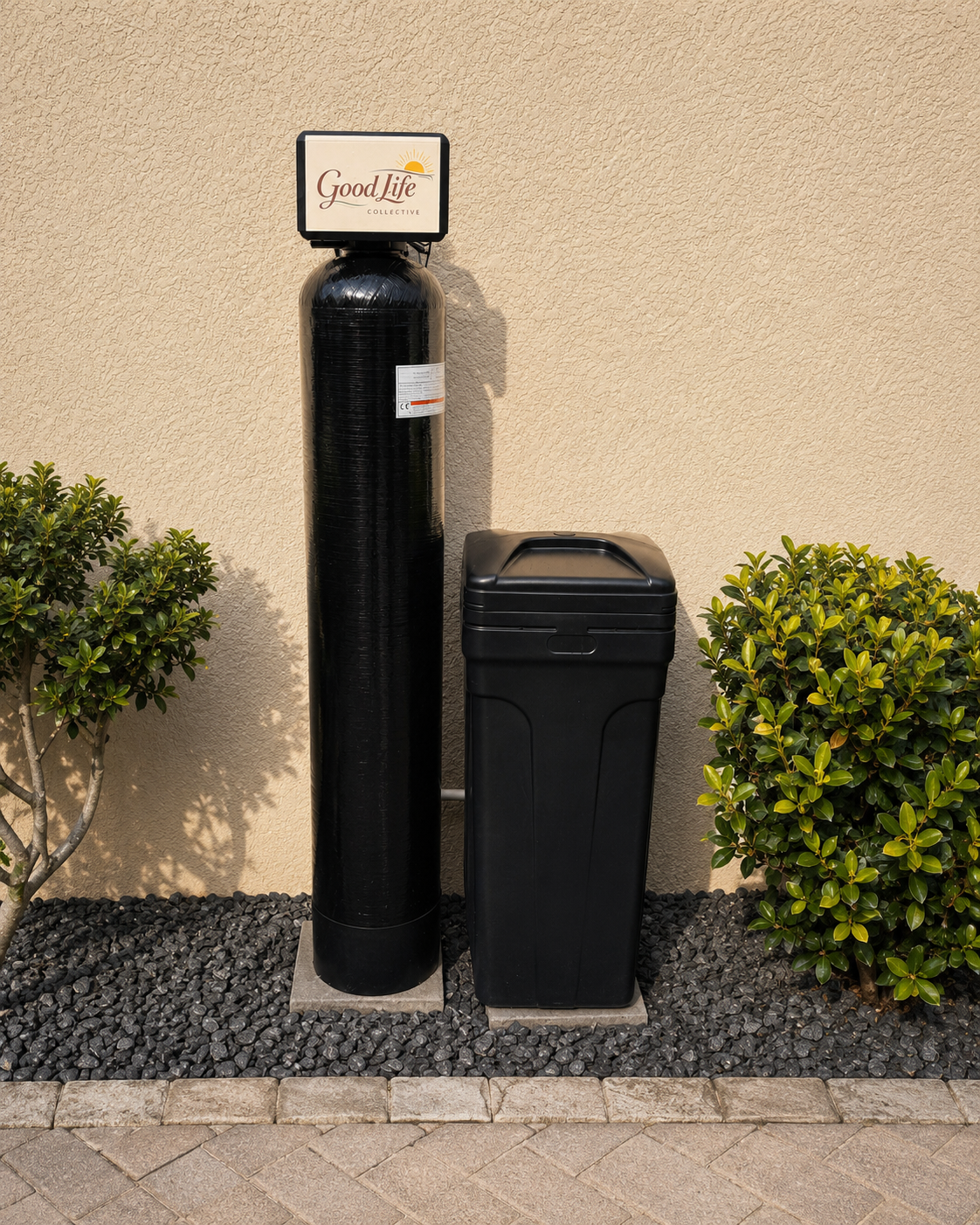 Good Life Collective whole-home water system professionally installed in a Florida home