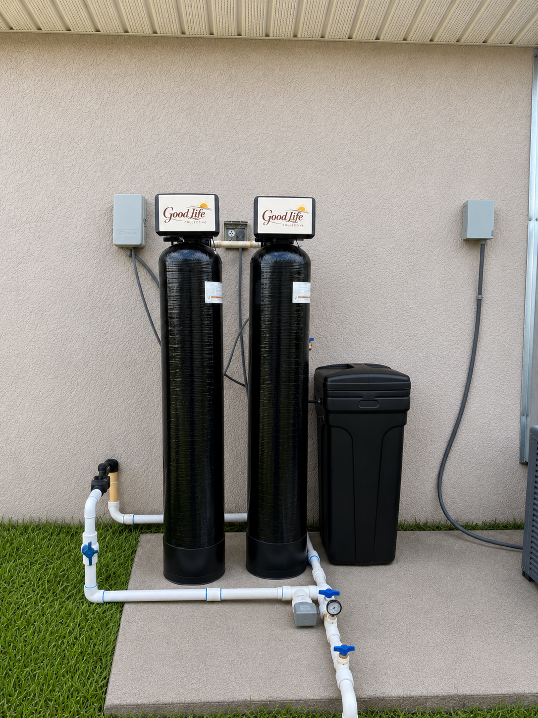 Clean professional Good Life Collective whole-home system installation